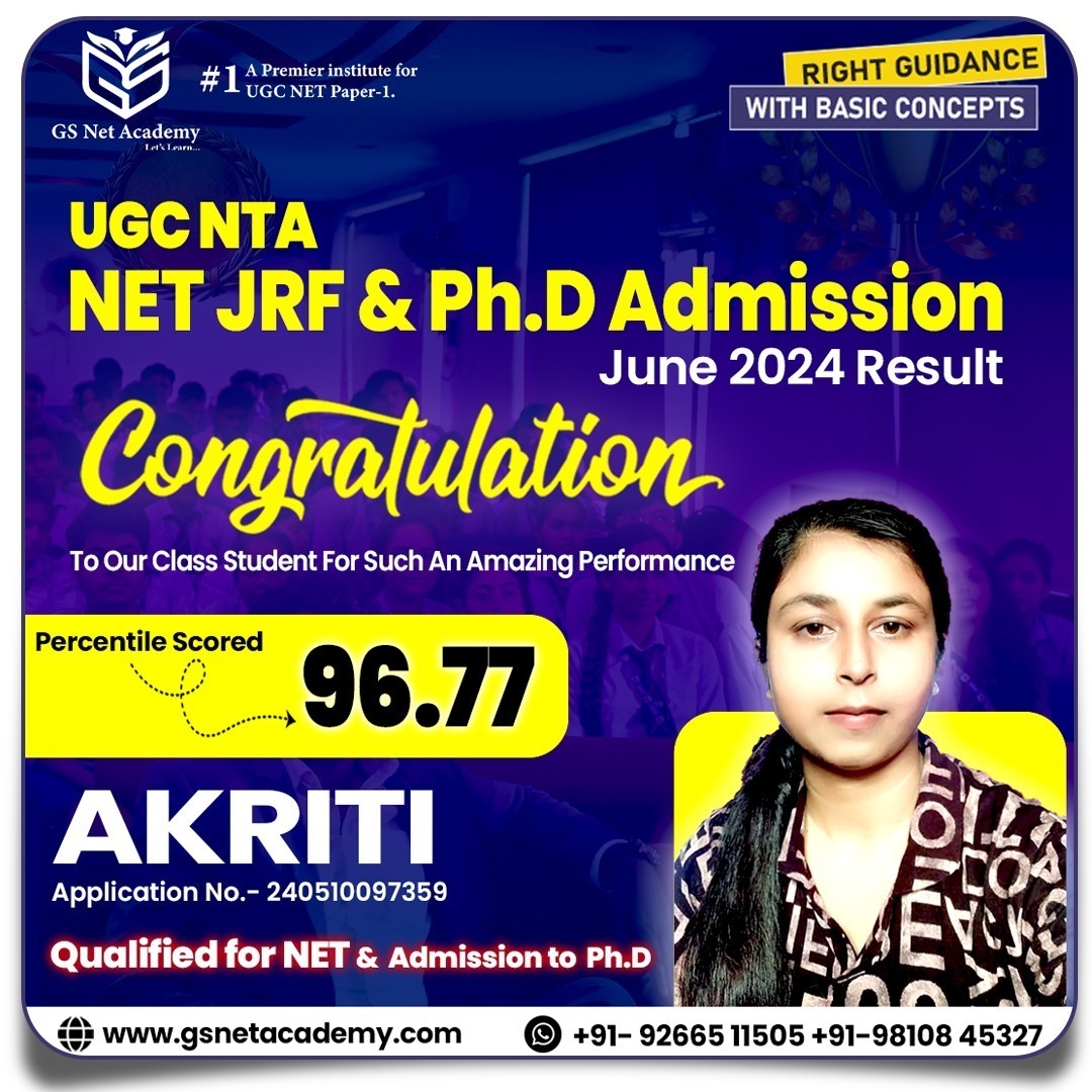 Akriti — 96.77 — GS Net Academy