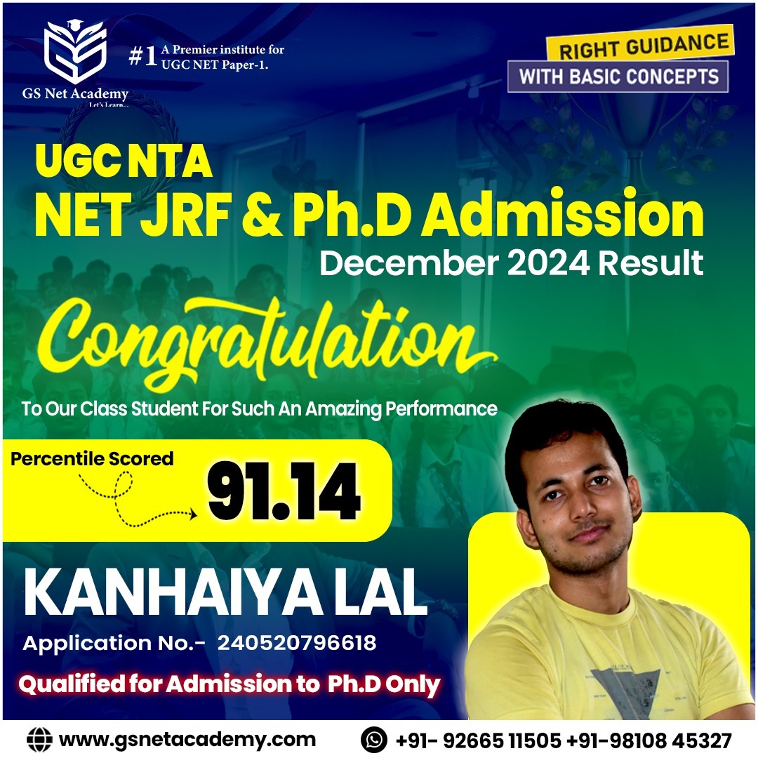 Kanhaiya Lal — GS Net Academy